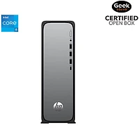 Open Box - HP OmniDesk Slim Desktop PC - Black (Intel Core i5-14400/16GB RAM/1TB SSD/Windows 11) - Only at Best Buy