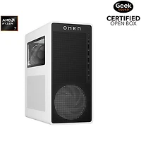 Open Box - HP OMEN 16L Gaming PC - White Metal (AMD Ryzen 7 8700F/16GB RAM/1TB SSD/RTX 5060 Ti) - Only at Best Buy