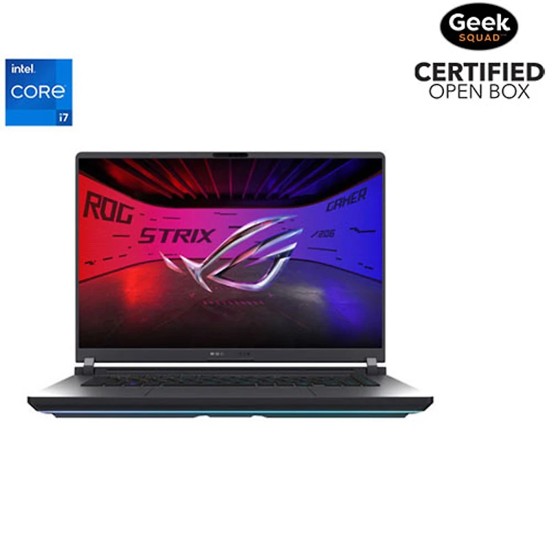 Open Box - ASUS ROG Strix G16 16" Gaming Laptop - Grey (Intel Core i7 14650HX/16GB RAM/1TB SSD/GeForce RTX 5050/Win11)