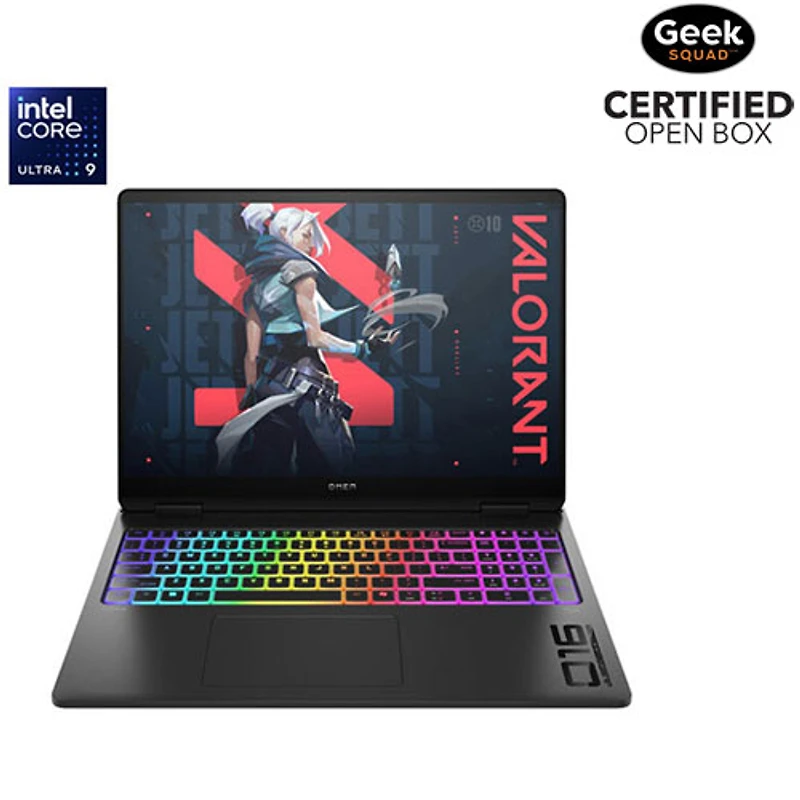 Open Box - HP OMEN 16 MAX 16" Gaming Laptop - Shadow Black (Intel Core Ultra 9-275HX/64GB RAM/2TB SSD/GeForce RTX 5090)