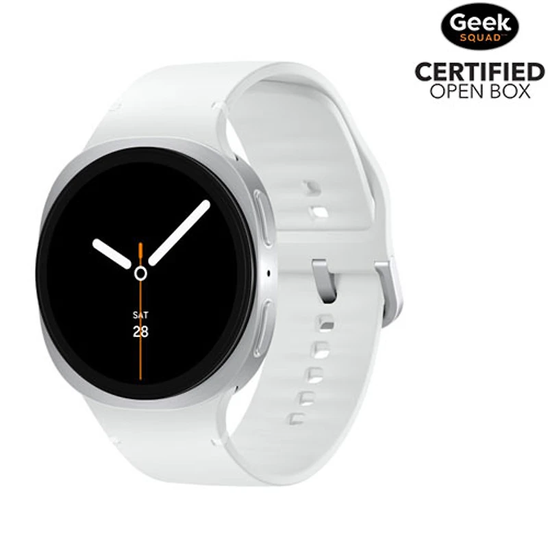 Boîte ouverte - Montre intelligente Bluetooth de 44 mm Samsung Galaxy Watch8 - Argenté