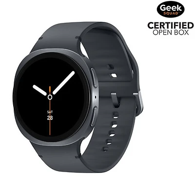 Boîte ouverte - Montre intelligente LTE Galaxy Watch8 de 44 mm de Samsung - Noir