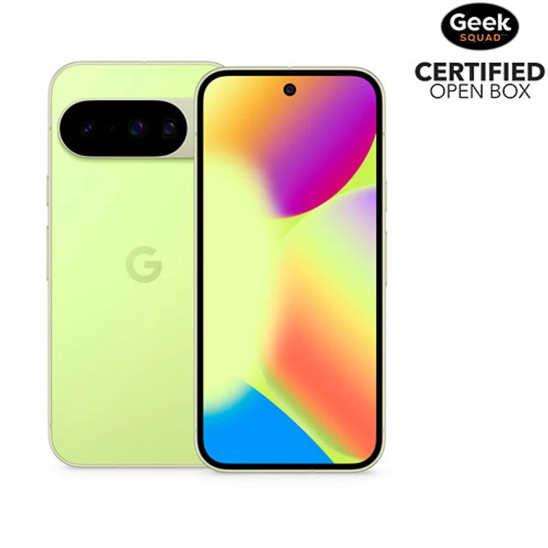 Open Box - Google Pixel 10 128GB - Lemongrass - Unlocked
