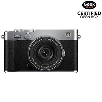 Open Box - Fujifilm X-E5 Mirrorless Camera with XF 23mm f/2.8 R WR Lens Kit - Silver