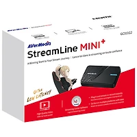 Carte de saisie vidéo USB 3.0 1080p StreamLine MINI+ d'AverMedia (GC311G2BLACK)
