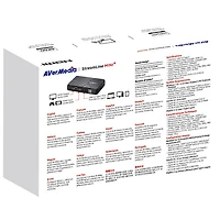 Carte de saisie vidéo USB 3.0 1080p StreamLine MINI+ d'AverMedia (GC311G2BLACK)