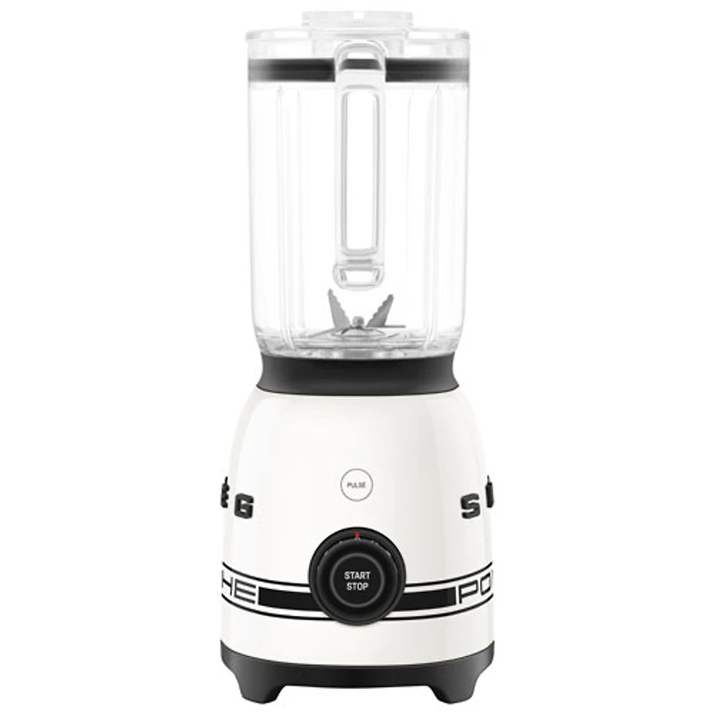 Smeg 50's Style 1.5L 600-Watt Countertop Blender - Carrara White