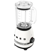 Smeg 50's Style 1.5L 600-Watt Countertop Blender - Carrara White