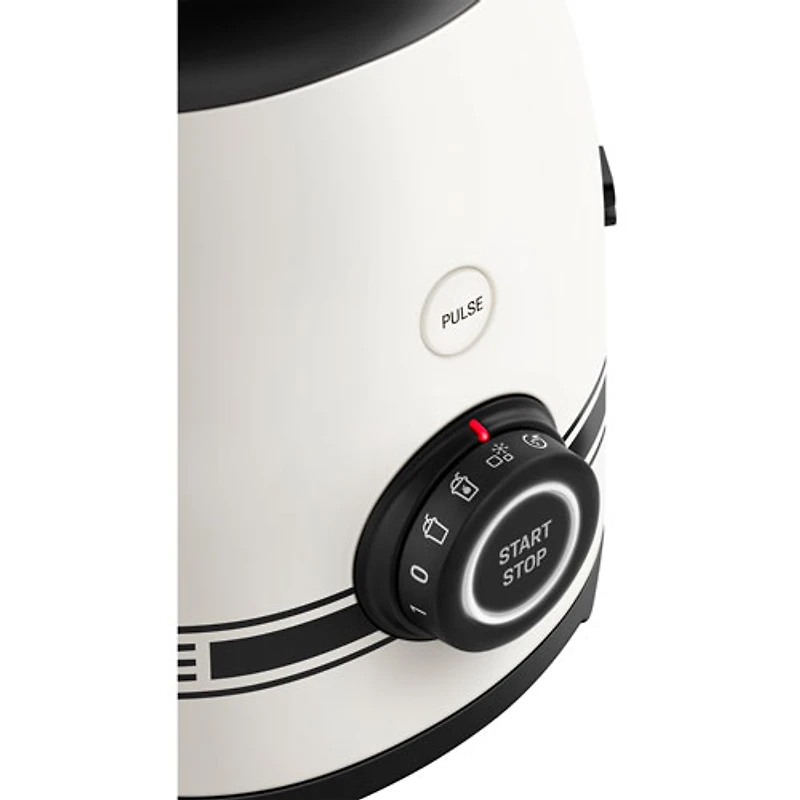 Smeg 50's Style 1.5L 600-Watt Countertop Blender - Carrara White