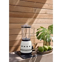Smeg 50's Style 1.5L 600-Watt Countertop Blender - Carrara White