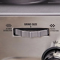 Refurbished (Good) - Breville Barista Express Impress Espresso Machine w/Frother&Coffee Grinder - Olive Tapenade - Remanufactured by Breville