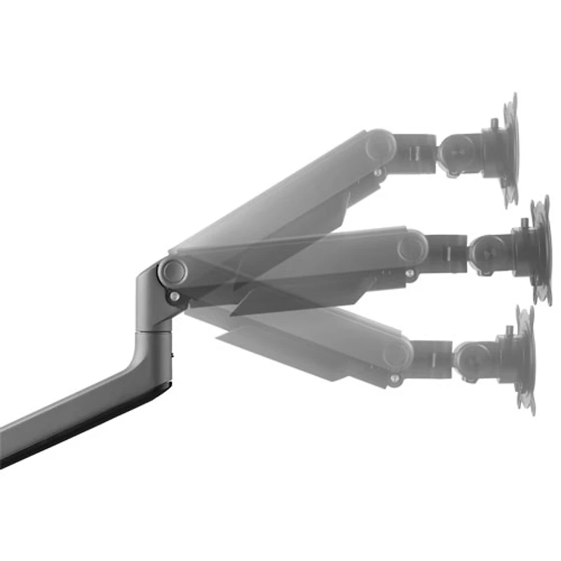 Support dynamique pour un moniteur de 17 à 50 po de One For All - Titane