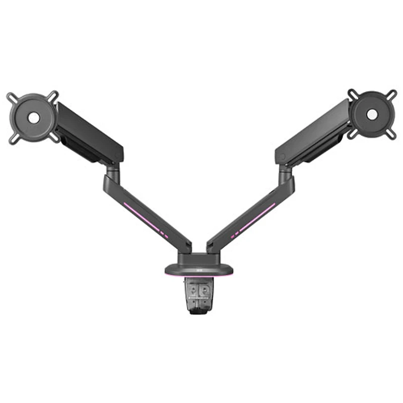 Support pour deux moniteurs de jeu de 21 à 45 po de One For All - Noir