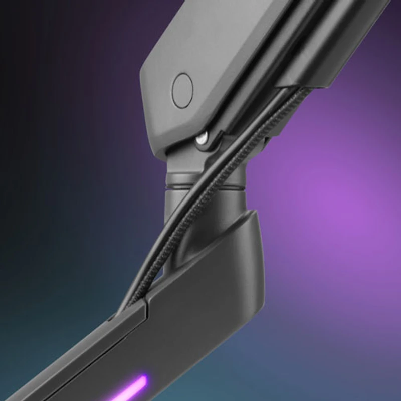 Support pour deux moniteurs de jeu de 21 à 45 po de One For All - Noir