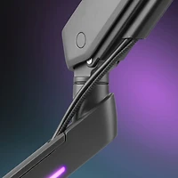 Support pour deux moniteurs de jeu de 21 à 45 po de One For All - Noir