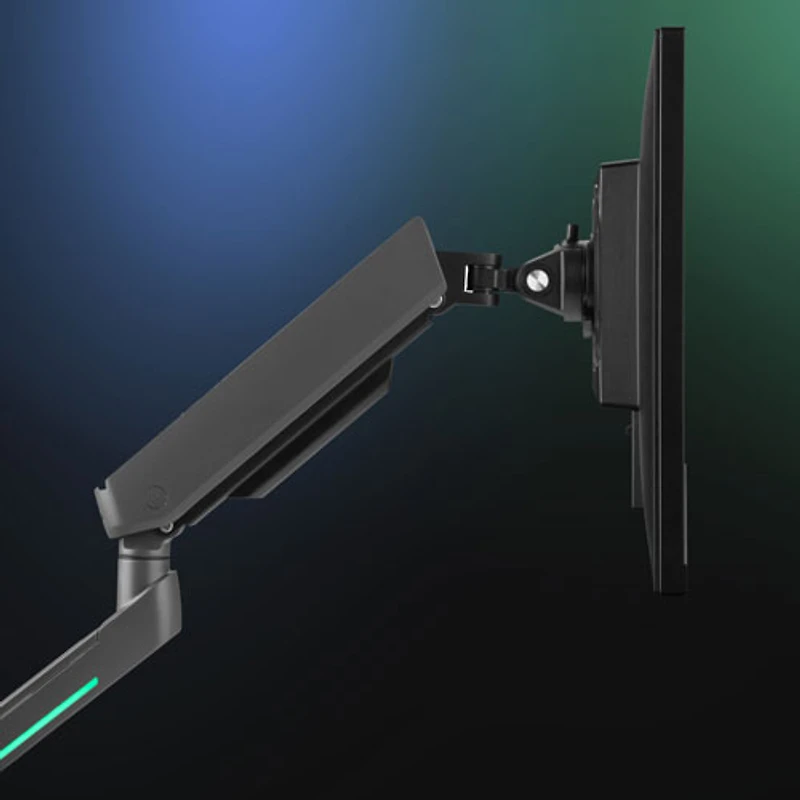 Support pour deux moniteurs de jeu de 21 à 45 po de One For All - Noir