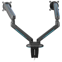 Support pour deux moniteurs de jeu de 21 à 45 po de One For All - Noir