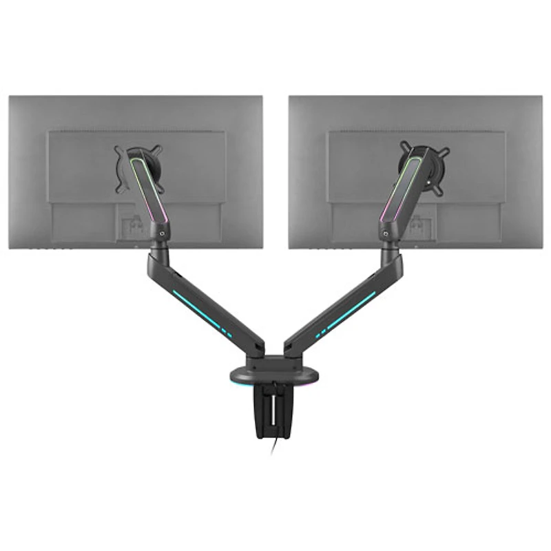 Support pour deux moniteurs de jeu de 21 à 45 po de One For All - Noir