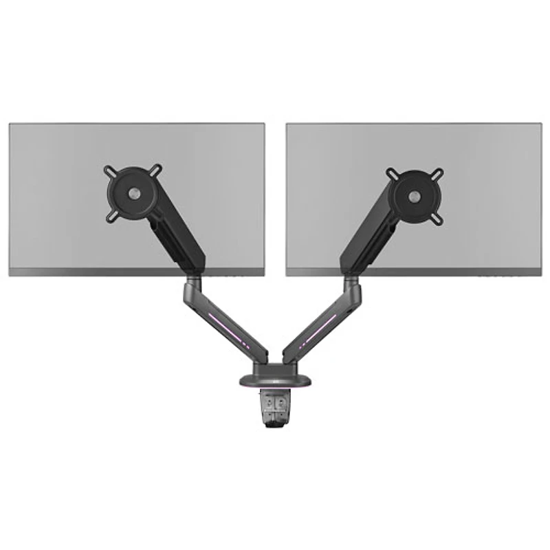 Support pour deux moniteurs de jeu de 21 à 45 po de One For All - Noir