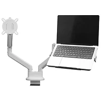 Support solide pour deux moniteurs de 13 à 35 po de One For All - Blanc