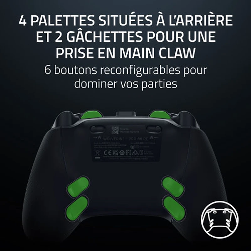 Razer Wolverine V3 Pro Tournament Edition Wireless Esports Controller for Xbox Series X|S & PC- Black