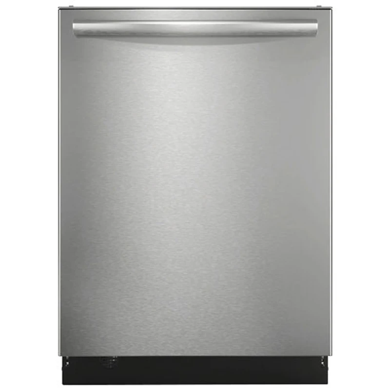 Lave-vaisselle encastrable 24 po 45 dB avec cuve en acier inoxydable et troisième panier de Frigidaire (GDSH4735AF) - Acier inoxydable
