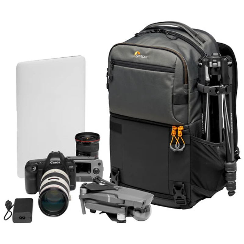 Sac à dos d'appareil photo reflex numérique Fastpack Pro BP 250 AW III de Lowepro (LP37331-PWW) - Gris