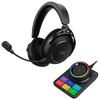 Casque d'écoute 100 % sans fil à suppression du bruit Cloud Alpha 2 Pro de HyperX - Noir