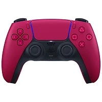 Manette sans fil DualSense de PlayStation 5 pour PS5, PC, Mac et appareils mobiles - Rouge cosmique