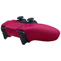 Manette sans fil DualSense de PlayStation 5 pour PS5, PC, Mac et appareils mobiles - Rouge cosmique