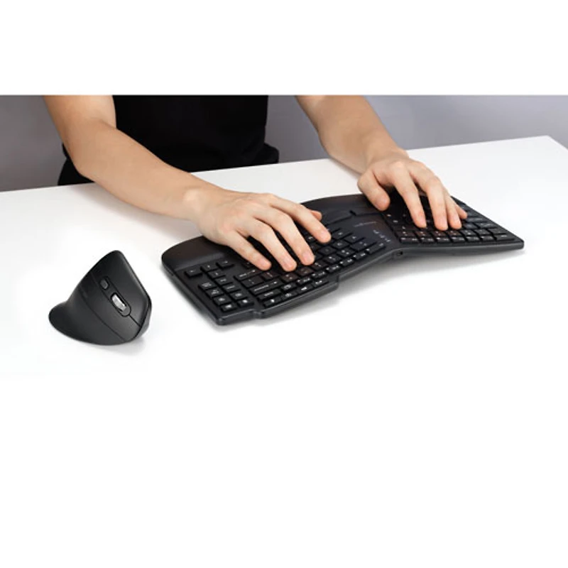 Kensington Pro Fit Ergo KM675 EQ Bluetooth Ergonomic Keyboard & Mouse Combo