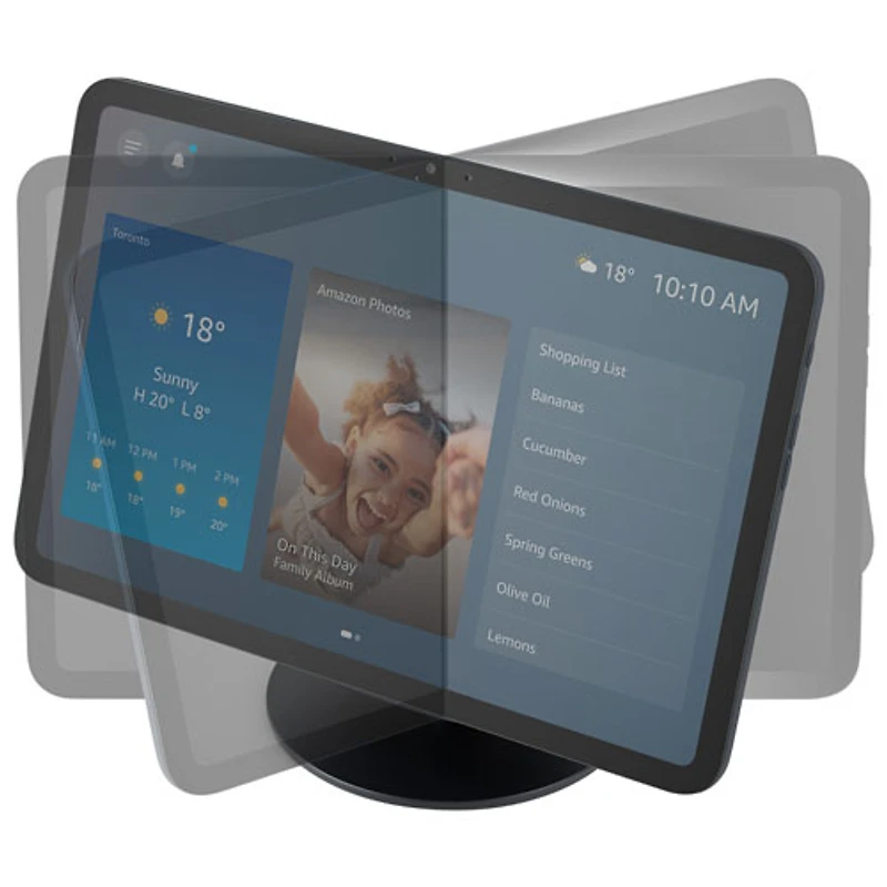 Support ajustable d'Amazon pour Echo Show 8 et 11 d'Amazon (2025) - Graphite