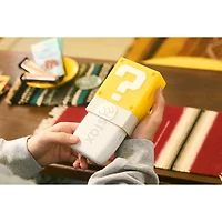Fujifilm Iinstax mini Link 3 Smartphone printer with "? Block" Design Silicone Case - Clay White