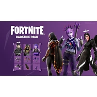 The Fortnite – Darkfire & Ice Bundle with 10+ cosmetics & 1000 V-Bucks (Switch 2)