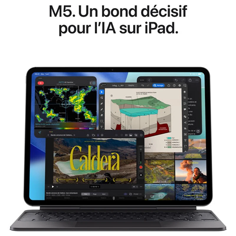 iPad Pro M5 13 po 1 To avec Wi-Fi d'Apple (8e génération) - Noir infini