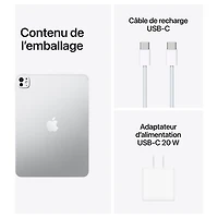 iPad Pro M5 11 po 1 To avec Wi-Fi d'Apple (6e génération) - Argenté