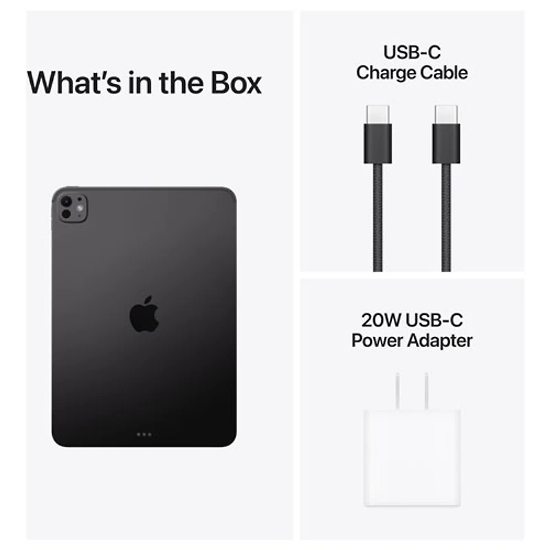 iPad Pro M5 11 po 512 Go avec Wi-Fi d'Apple (6e génération) - Noir infini