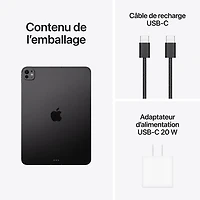 Apple iPad Pro M5 11" 256GB with Wi-Fi & 5G (6th Generation) - Space Black