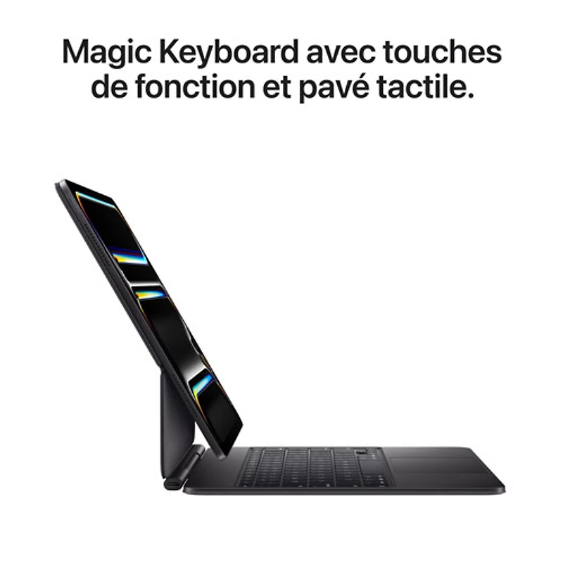 iPad Pro M5 13 po 256 Go avec Wi-Fi et 5G d'Apple (8e génération) - Noir infini