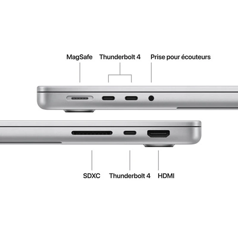 Apple MacBook Pro 14" (Fall 2025) - Silver (Apple M5 / 16GB RAM / 512GB SSD) - French