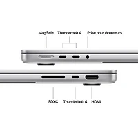 Apple MacBook Pro 14" (Fall 2025) - Silver (Apple M5 / 16GB RAM / 512GB SSD) - French