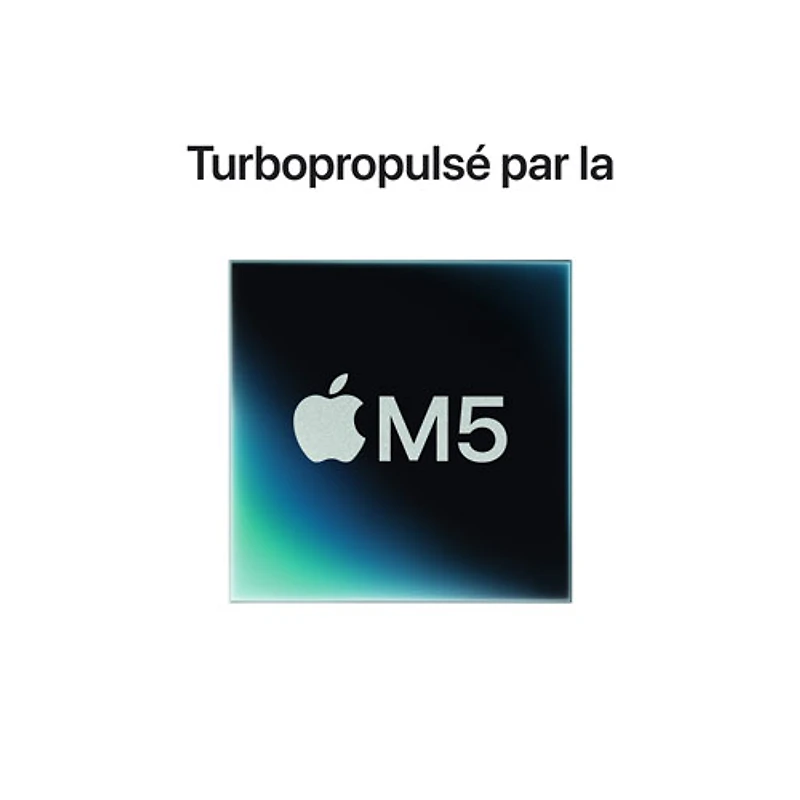 Apple MacBook Pro 14" (Fall 2025) - Space Black (Apple M5 / 16GB RAM / 512GB SSD) - French