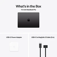 MacBook Pro de 14 po d'Apple (automne 2025) - Noir infini (M5 d'Apple/RAM 24 Go/SSD 1 To) - Français