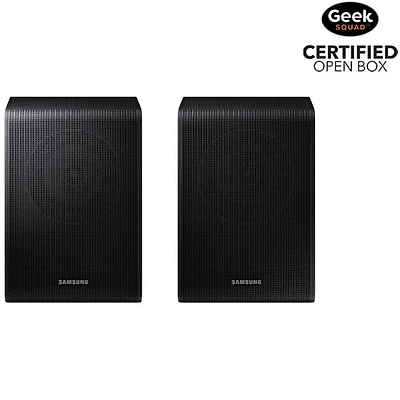 Boîte ouverte - Haut-parleur arrière sans fil supplémentaire SWA-9250S/ZC de Samsung - Paire - Noir