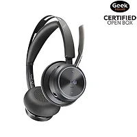 Boîte ouverte - Casque d'écoute Bluetooth à suppression du bruit Voyager Focus 2 de HP - Noir