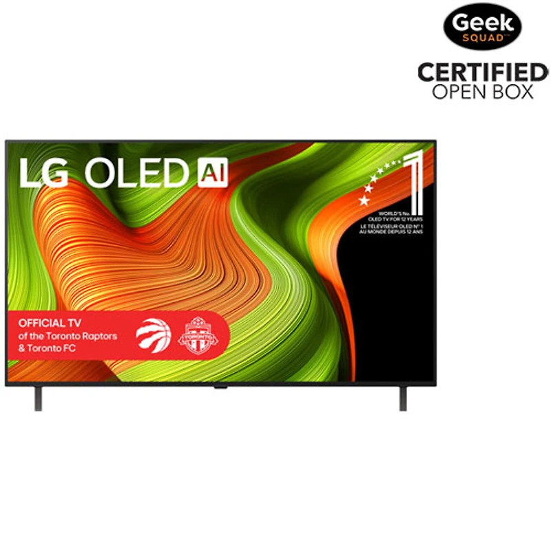 Boîte ouverte - Téléviseur intelligent DELO HDR UHD 4K B5 de 55 po de LG (OLED55B5PUA) - 2025