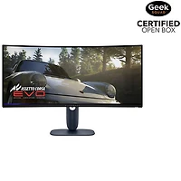 Boîte ouverte - Moniteur de jeu ACL DELO QD-DELO 240 Hz GàG 0,03 ms G-Sync FreeSync de 34 po d'Alienware (AW3425DW) - Noir