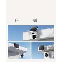 Eufy eufyCam S4 Solo 4K Wire-Free Outdoor IP Camera - Black/White