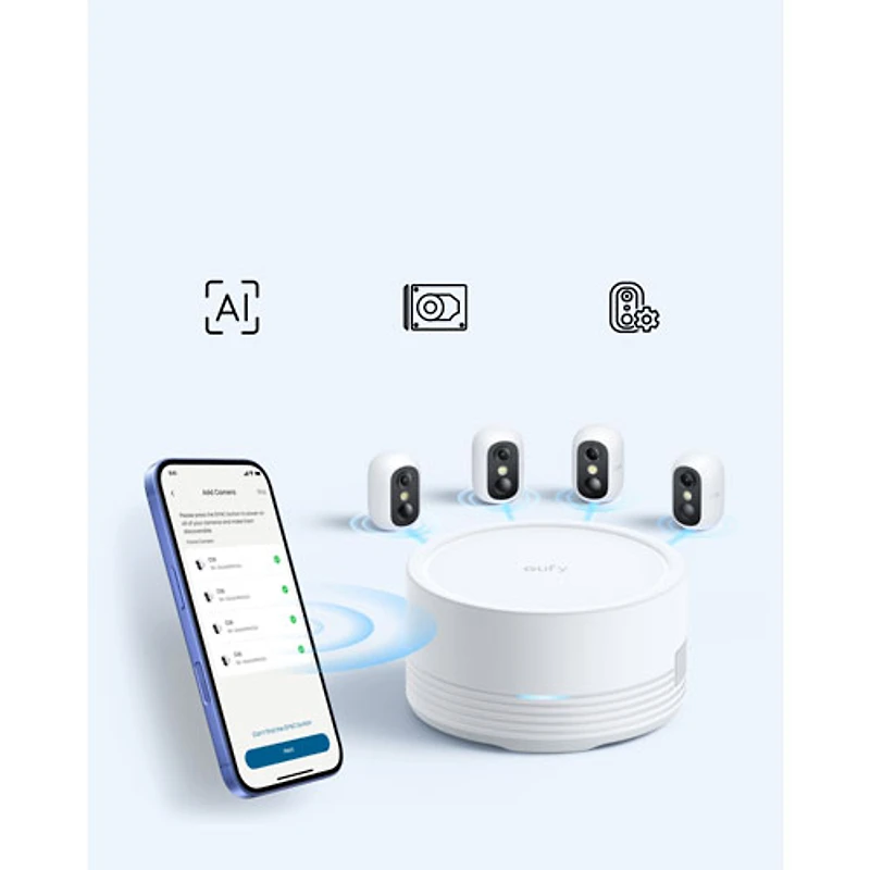 eufy eufyCam C35 Wire-Free 1080p Full HD Indoor/Outdoor Security Camera with Solar Panel - 2 Pack