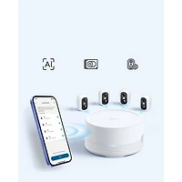 eufy eufyCam C35 Wire-Free 1080p Full HD Indoor/Outdoor Security Camera with Solar Panel - 2 Pack